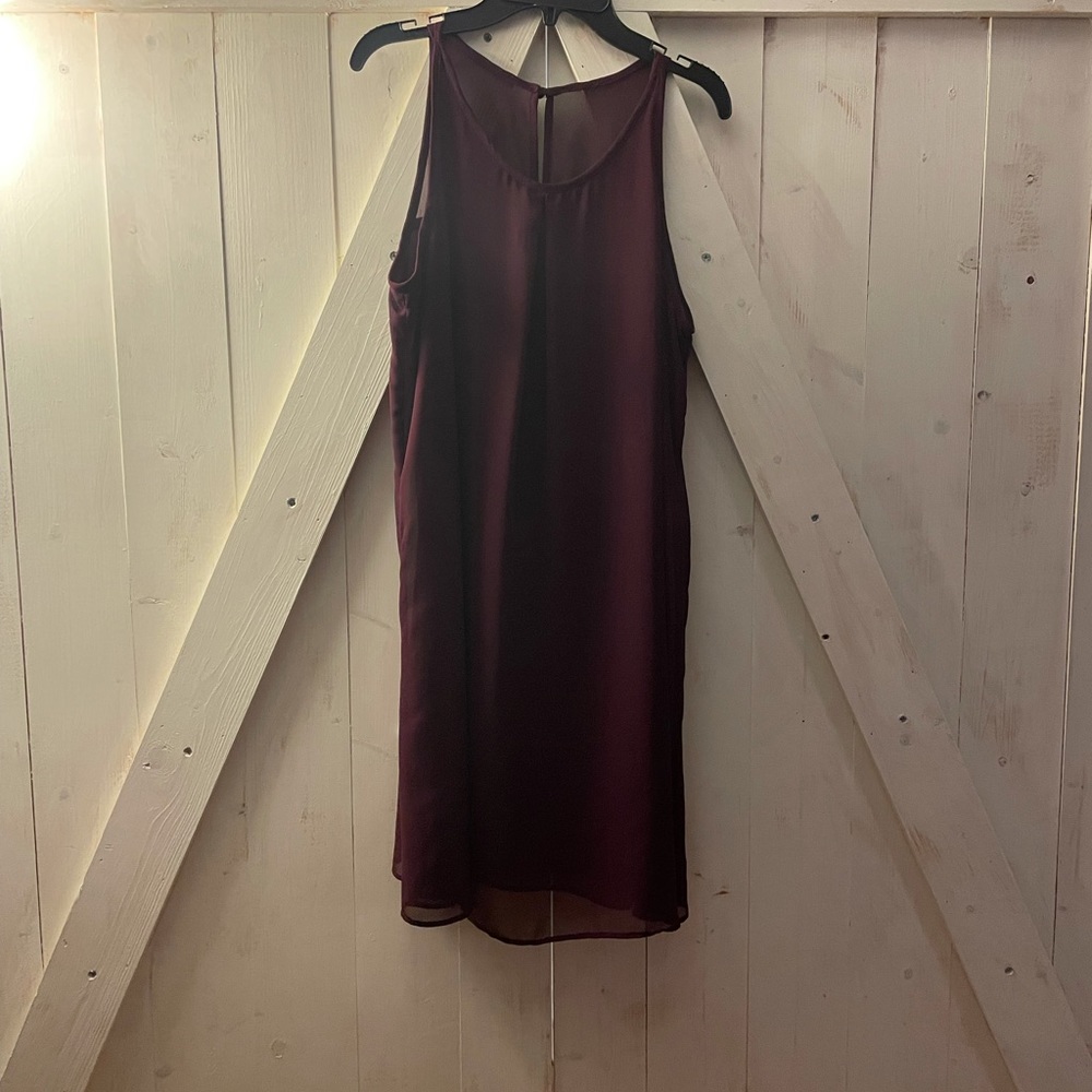 Dark Burgundy dress